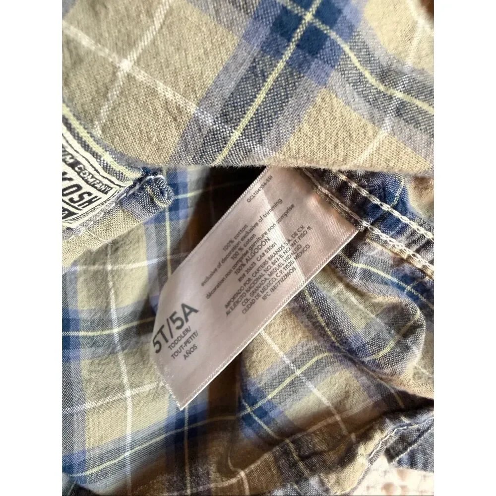 Boys 5 OshKosh Old Navy Button Down Bundle